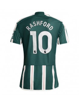 Manchester United Marcus Rashford #10 Auswärtstrikot 2023-24 Kurzarm